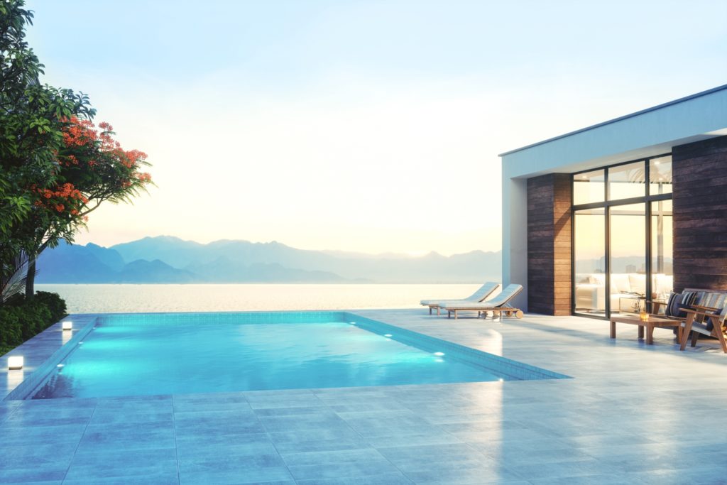 Villa with luxury swimming pool